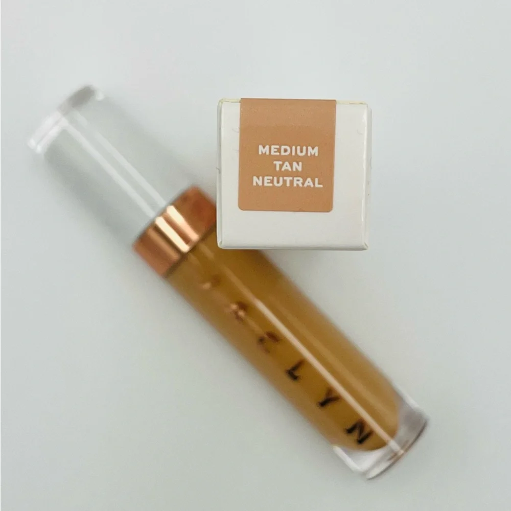 NIB Jaclyn Cosmetics Faux Filler Perfecting Concealer - Medium Tan Neutr…